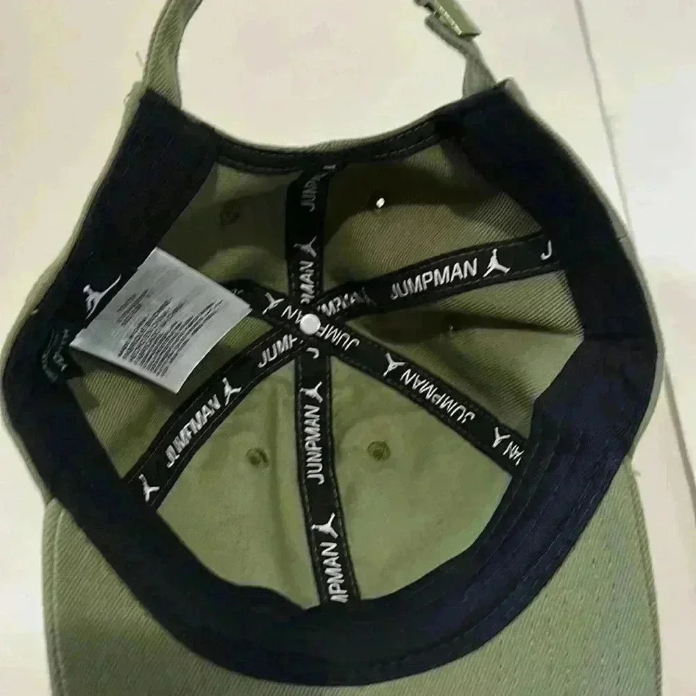Air Jordan Youth Size Strapback Hat Green Jumpman